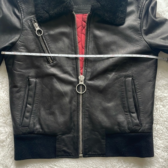 ALL SAINTS Carpen Bomber Jacket Size US 2 - Picture 8 of 9